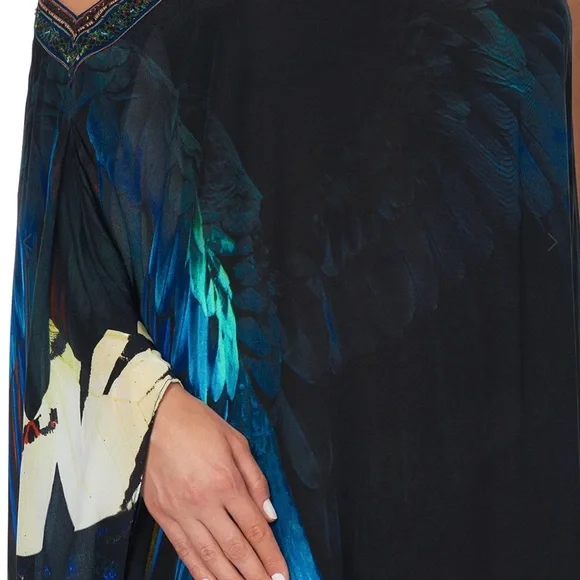 One Shoulder Kaftan With NeckbandNight Flight One Shoulder